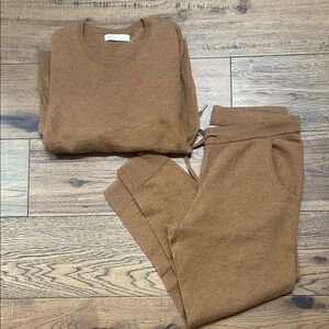 Cashmere sweater set